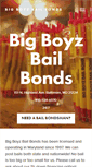 Mobile Screenshot of bigboyzbailbonds.com